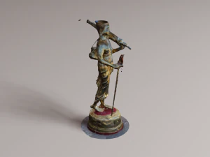 Будда 22 стенд 3D Модель