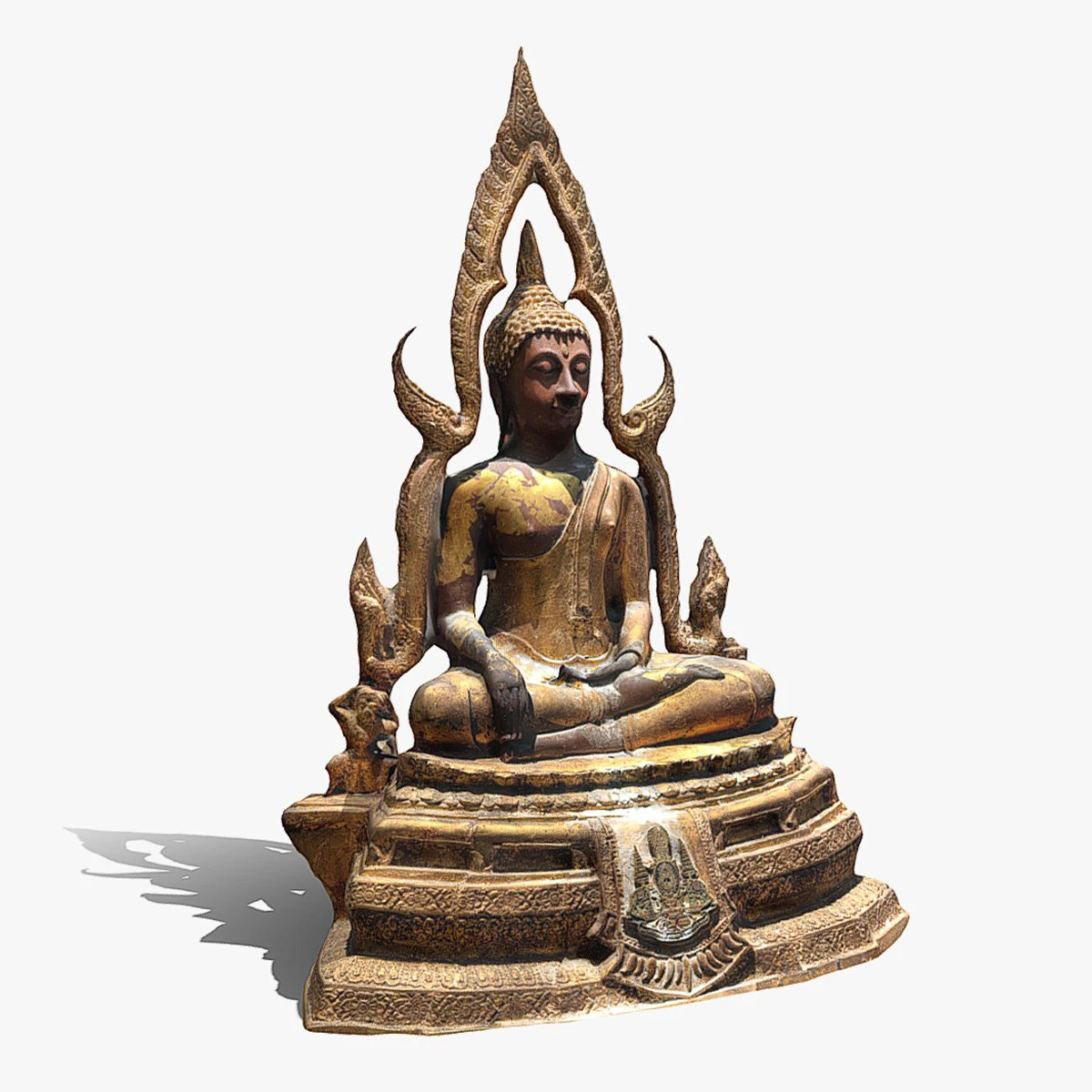Buddha 25 - 40 years 3D Model .c4d .max .obj .3ds .fbx .stl .blend