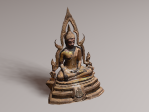 Buddha 25 - 40 years 3D मॉडल