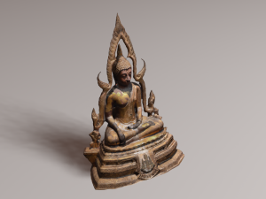 Buddha 25 - 40 years 3D मॉडल