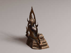 Buddha 25 - 40 years 3D मॉडल