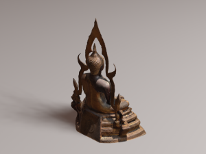 Buddha 25 - 40 years 3D मॉडल