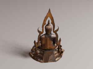 Buddha 25 - 40 years 3D मॉडल