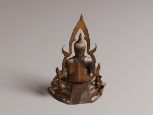 Buddha 25 - 40 years 3D Model