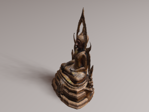 Buddha 25 - 40 years 3D मॉडल
