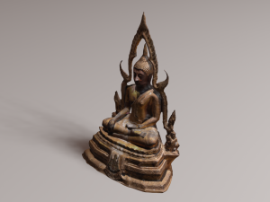 Buddha 25 - 40 years 3D मॉडल