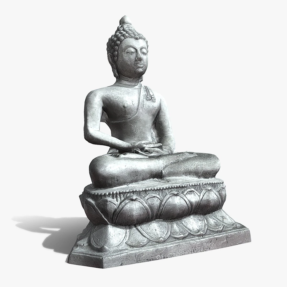 Buddha 29 3D Model .c4d .max .obj .3ds .fbx .stl .blend 