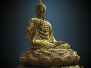 Buddha 33 Modelo 3D