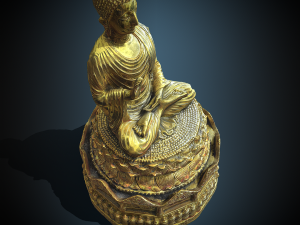 Buddha 33 Modelo 3D