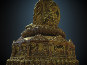 Buddha 33 Modelo 3D