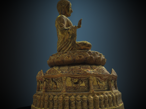 Buddha 33 Modelo 3D