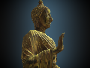 Buddha 33 Modelo 3D