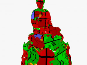 Buddha 33 Modelo 3D