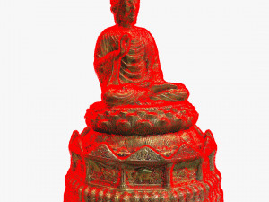 Buddha 33 Modelo 3D