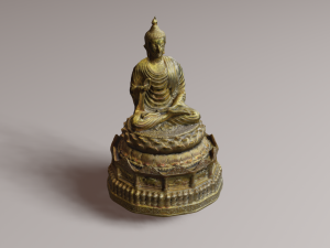 Buddha 33 Modelo 3D