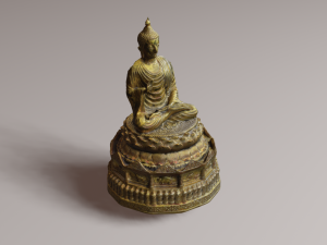 Buddha 33 Modelo 3D