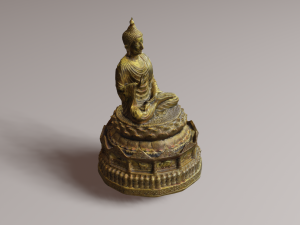 Buddha 33 Modelo 3D