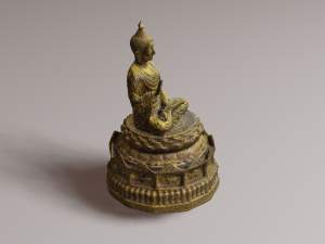 Buddha 33 Modelo 3D