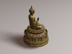 Buddha 33 Modelo 3D