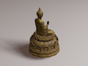 Buddha 33 Modelo 3D