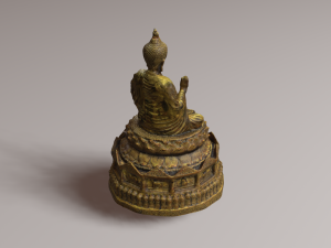 Buddha 33 Modelo 3D