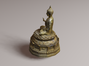 Buddha 33 Modelo 3D