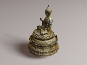 Buddha 33 Modelo 3D