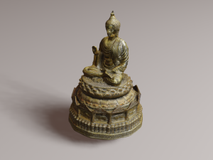Buddha 33 Modelo 3D