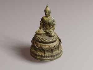 Buddha 33 Modelo 3D