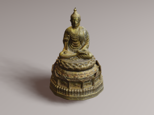 Buddha 33 Modelo 3D