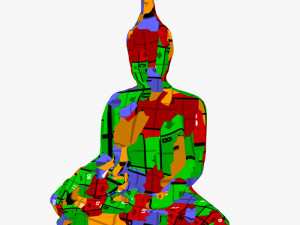 Buddha 34 3D Model