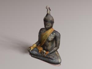 Buddha 34 3D Model