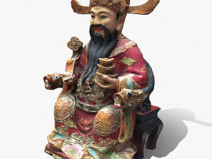 Caishen 3D Model