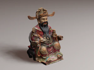 Caishen 3D Model