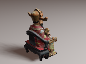 Caishen Modello 3D