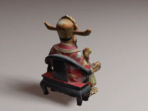 Caishen 3D Model