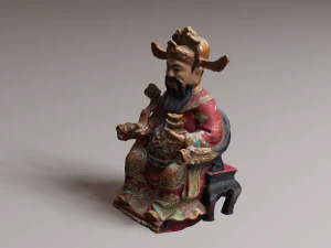 Caishen 3D Model