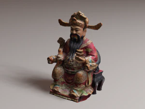 Caishen 3D Model