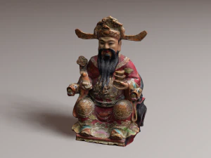 Caishen 3D Model