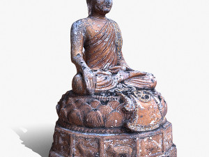 Buddha 21 ancient 3D मॉडल