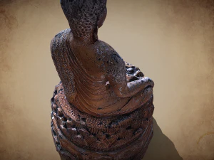 Buddha 21 ancient 3D Model