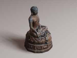 Buddha 21 ancient 3D Модель
