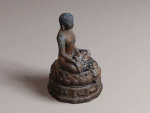 Buddha 21 ancient 3D Model