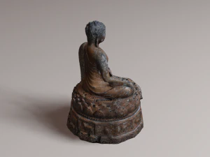 Buddha 21 ancient 3D Model
