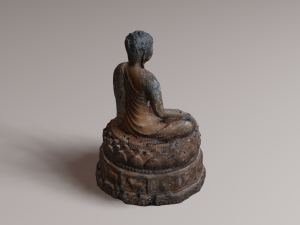 Buddha 21 ancient 3D Модель