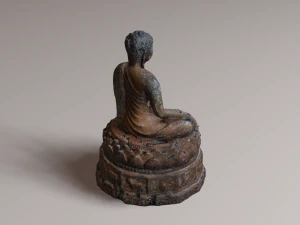 Buddha 21 ancient 3D Model