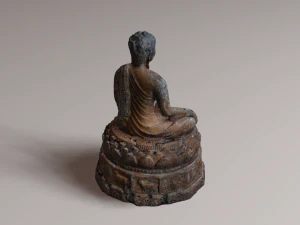Buddha 21 ancient 3D Model