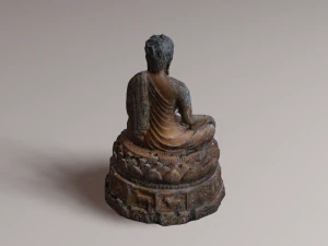 Buddha 21 ancient 3D Model