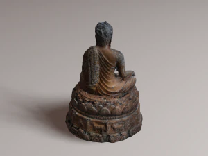 Buddha 21 ancient 3D Model