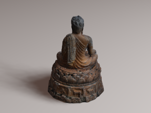 Buddha 21 ancient 3D Модель